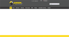 Desktop Screenshot of jansengroup.com